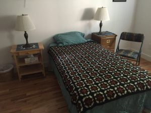 empty bed